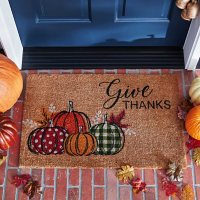 Member's Mark Harvest Printed Doormat (Give Thanks) 