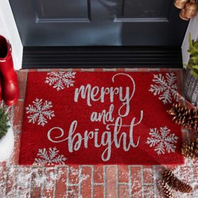 Member’s Mark Holiday Printed Doormat (Merry & Bright)