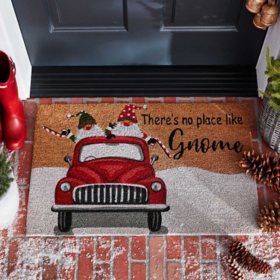 Member’s Mark Holiday Printed Doormat (Gnome Truck)