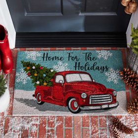 Member’s Mark Holiday Printed Doormat (Vintage Truck)
