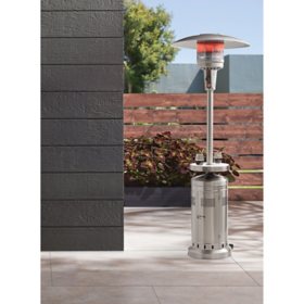 Member's Mark Stainless Steel Patio Heater with LED Table