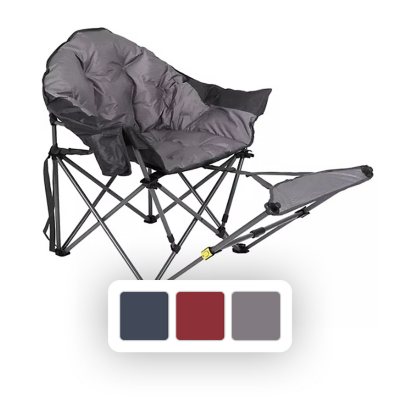 Member's Mark Cozy Club Chair With Footrest - Grey