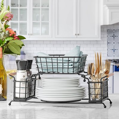 Member s Mark Buffet Caddy With Removable Baskets