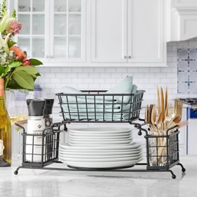 Member's Mark Buffet Caddy with Removable Baskets 
