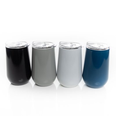 Member's Mark 16-Ounce Stainless-Steel Insulated Vacuum Tumblers with Lids,  4-Pack (Assorted Colors)