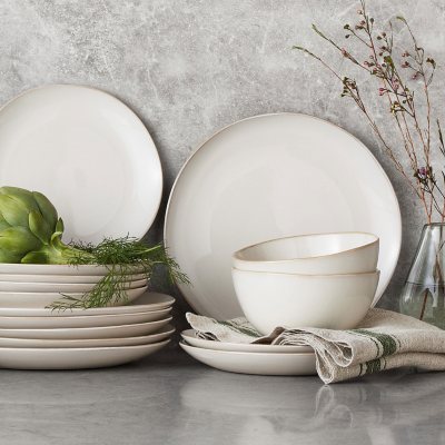 Member s Mark 24 Piece Artisan Collection Stoneware Dinnerware Set