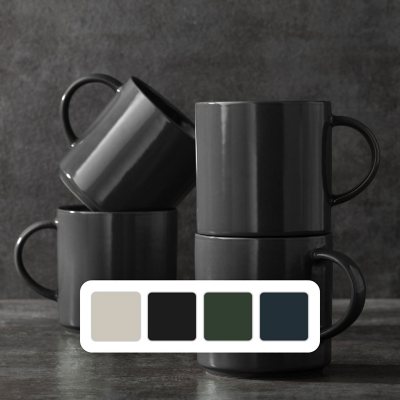 Member's Mark 4 Piece Modern Stoneware Mug Set (Assorted Colors) - Sam's  Club
