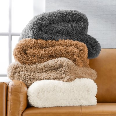 Sam's club faux fur throw new arrivals