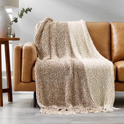 Member's Mark Acrylic Block Knit Throw, 60