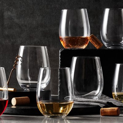 Riedel O Stemless Wine Glasses - Pay-6 Get 8 Set