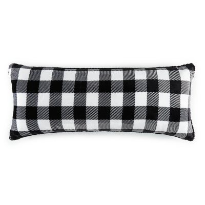 Black & White Checked Gingham Can Opener Cover 