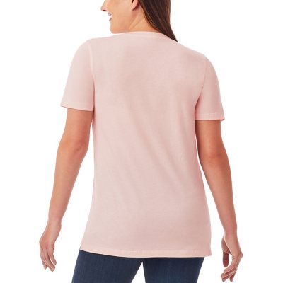 Ladies Short Sleeve V-Neck Tee