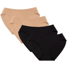 Spunderwear Girls' 5-Pack Seamless Underwear - Sam's Club