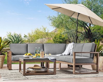 Member’s Mark Cahaba 4-Piece Patio Sectional Sofa Set