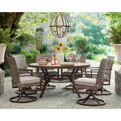 Member s Mark Kimberly 7 Piece Dining Set Sam s Club