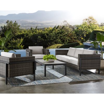 Member's Mark Aspen 4-Piece Deep Seating Set - Sam's Club