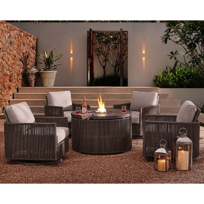 Member’s Mark Eli 5-Piece Outdoor Fire Chat Patio Set