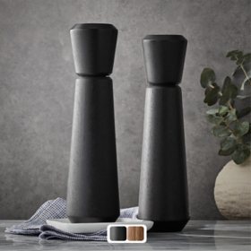 Member's Mark Acacia Salt and Pepper Mill Set, Assorted Colors