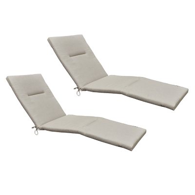 Universal chaise lounge discount cushions