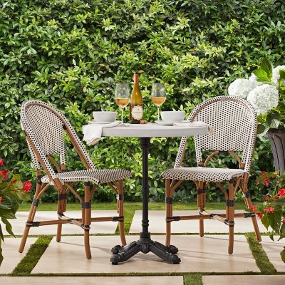 Outdoor french bistro discount table