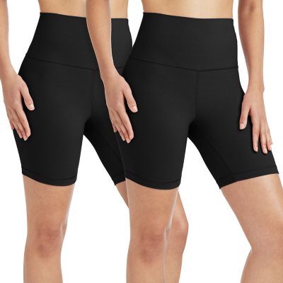 Member's Mark Women's 2 Pack Zen High Rise 7" Bike Shorts Sam's Club