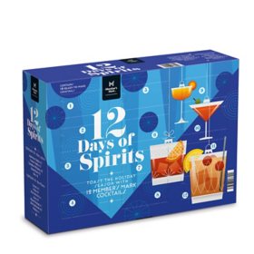 Member's Mark 12 Days of Spirits (50 ml, 12 pk.)