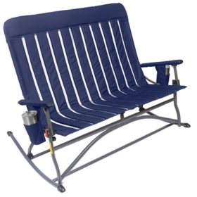 Member's Mark Portable Double Rocking Chair (Assorted Colors)