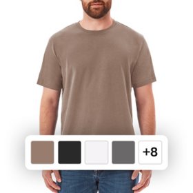 COSFO Cotton imitation Habit Shirts For Men Crew Neck Sleeveless