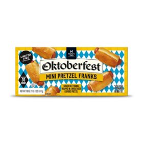 Member's Mark Oktoberfest Mini Pretzel Franks (18 oz.)