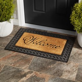 Member's Mark Spring Rubber and Coir Welcome Mat