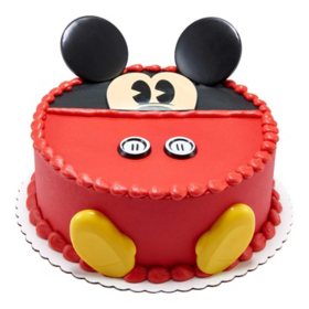 10" Round Mickey Mouse Cake