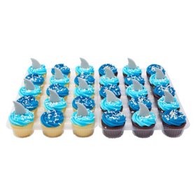 Shark Cupcakes, 30 ct.