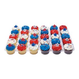 Patriotic Cupcakes 30 ct.