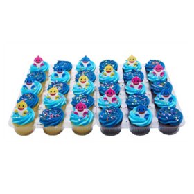 Baby Shark Cupcakes, 30 ct.