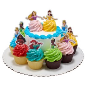 Disney Princess 5" Cake with 10 Cupcakes