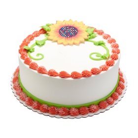 Sunflower 10" Double Layer Cake