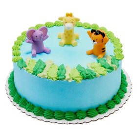 Safari Animals 10" Double Layer Cake