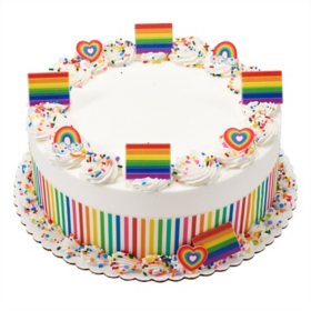 Pride 10" Double Layer Cake