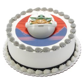 Star Wars: The Mandalorian 10" Double Layer Cake