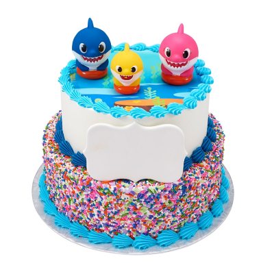 Baby Shark Two-Tier Cake - Sam's Club