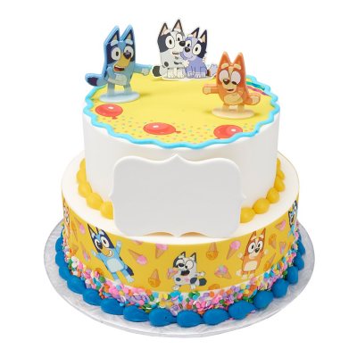 Bluey TwoTier Cake Sam's Club