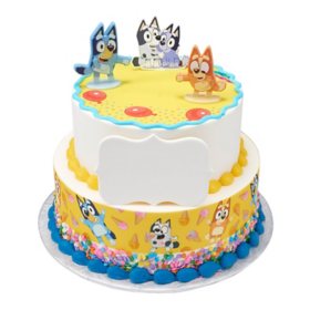 Bluey Two-Tier Cake