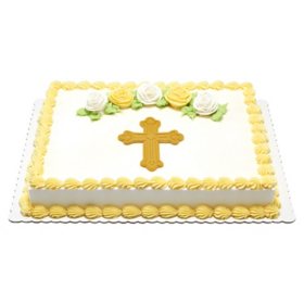 Inspiration Half Sheet Cake, Gold