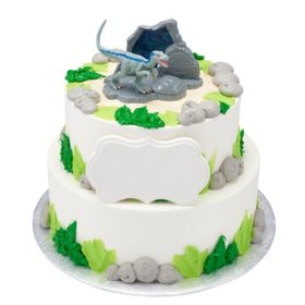 Jurassic World Two-Tier Cake