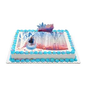 Frozen 2 Half Sheet Cake