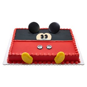 Mickey Mouse Half Sheet Cake