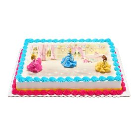 Disney Princess Half Sheet Cake