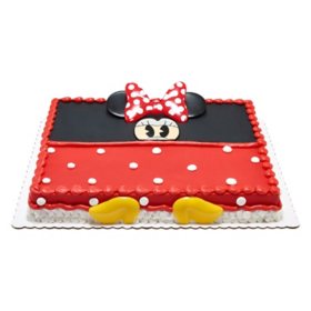 Minnie Mouse Half Sheet Cake