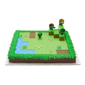 Minecraft Half Sheet Cake