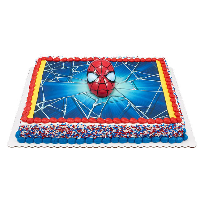 Marvel's Spider-Man Half Sheet Cake